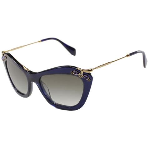 Miu Miu 53mm Modified Cat Eye Sunglasses 